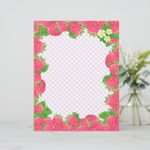 Papier à papier à En vichy fraise pourpre (Debout devant)