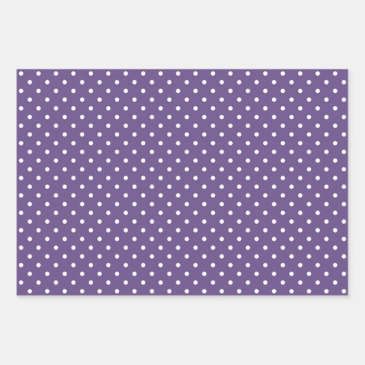 Papier à papier à enveloppement Motif violet (Devant 2)