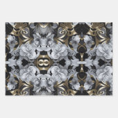 Papier à papier à enveloppement noir moulé, série  (Devant 3)