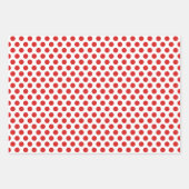 Papier à papier à enveloppement Poinsettia de Noël (Devant 2)