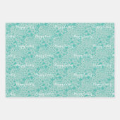 Papier à papier à envelopper de Pâques Joy Set de  (Devant 2)