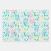 Papier à papier à envelopper de Pâques Joy Set de  (Devant)