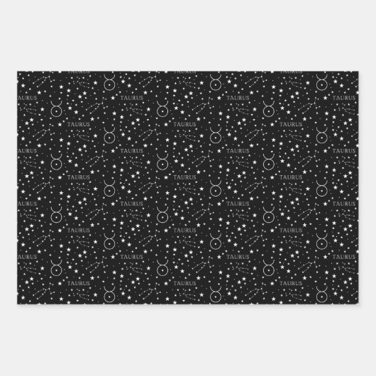 Papier à papier à envelopper Taurus, série de 3 fe (Devant)