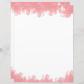 Papier à papier à papier à papier ordinaire à aqua (Devant / Derrière)