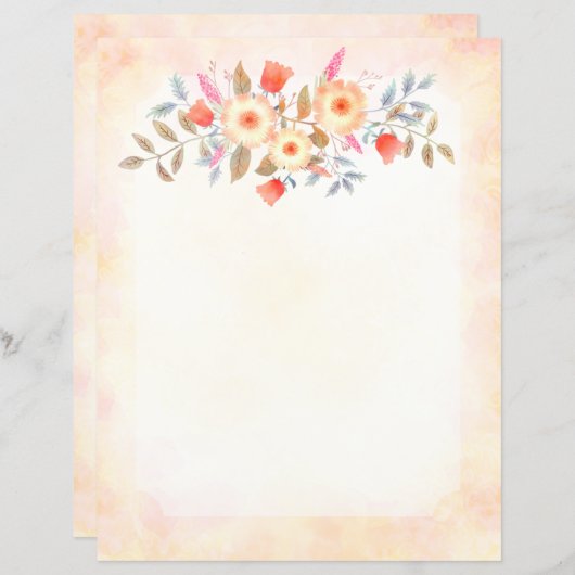 Papier à papier à papier papeterie à trancher en b (Devant / Derrière)