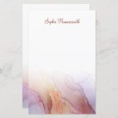 Papier à papier à papier personnalisé Abstrait élé (Devant / Derrière)