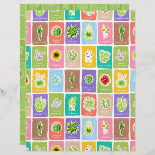 Papier à papier à scandale pour Plantes du désert