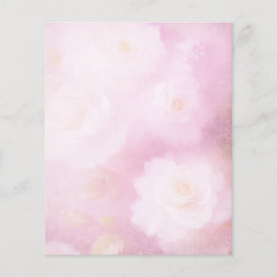 Papier à papier à scandale vintage rose et blanc