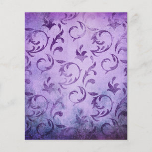 Papier à papier à Vintage Motif Lilac