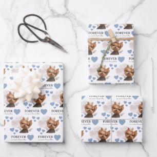 Papier à papier Angel Yorkie à envelopper Ensemble