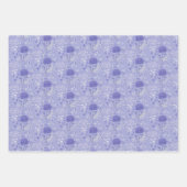 Papier à papier bleu français à enveloppement Plat (Devant 2)