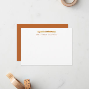 Papier à papier - Cartes de notes personnalisées