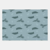 Papier à papier d'enrobage d'épinette bleu Feuille (Devant 2)