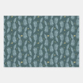 Papier à papier d'enrobage d'épinette bleu Feuille (Devant)