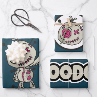 Papier à papier d'enveloppement de jeton Voodoo Je