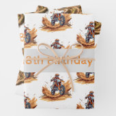 Papier à papier d'enveloppement de vélo droit Jeu  (En situation)