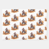 Papier à papier d'enveloppement de vélo droit Jeu (Devant)