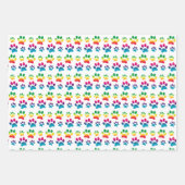 Papier à papier d'enveloppement pour chien d'empre (Devant 3)