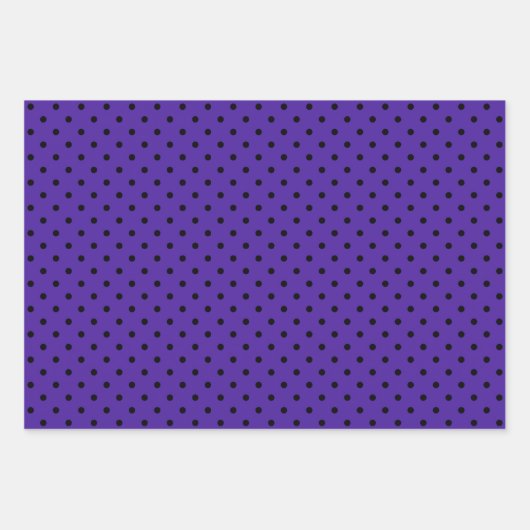 Papier à papier Motif violet/noir (Devant 2)