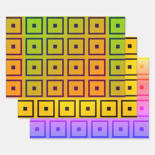 Papier à papier multirecouvrement vibrant à feuill (Lot)