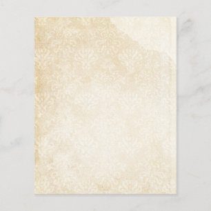 Papier à rebord Damas vintage