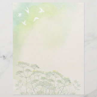 Papier à rebord Pastel Watercolor