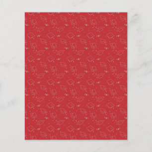Papier à rebut à capuchon rouge et argent