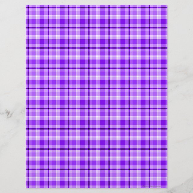 Papier à rebut à plis violet (Devant)