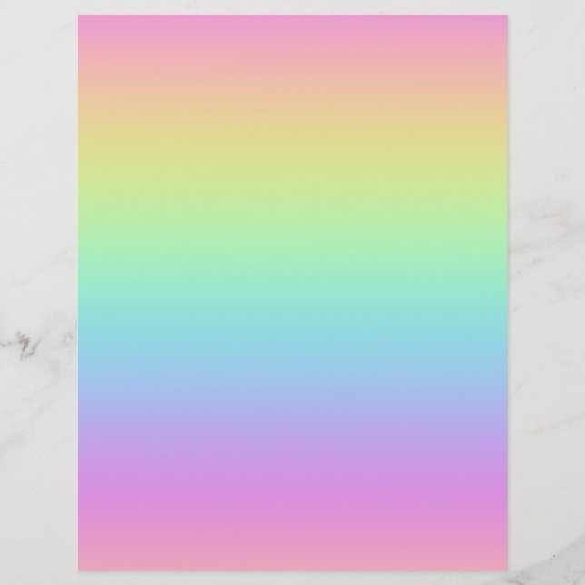 Papier à rebut arc-en-ciel (Dos)