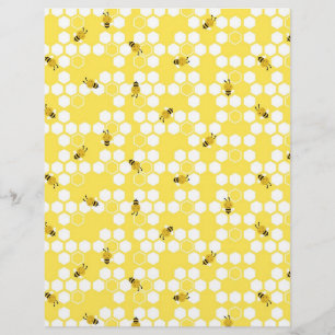 Papier à rebut Bumble Bee double face