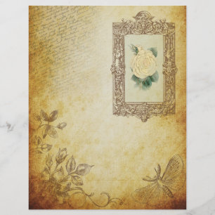 Papier à rebut de style victorien vintage