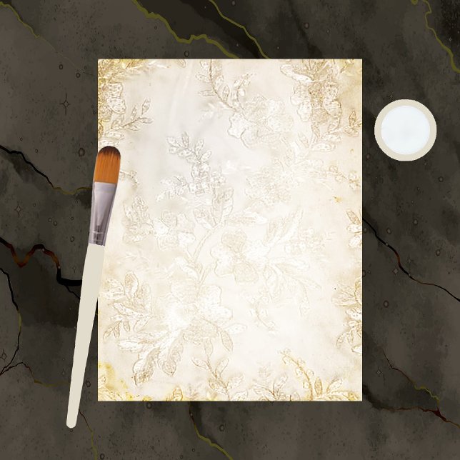 Papier à rebut dentelle de mariage vintage (Créateur téléchargé)