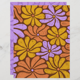 Papier à rebut Fleurs super