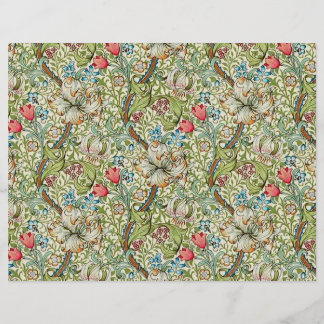 Papier à rebut Fleurs vintages | L'artisanat flora