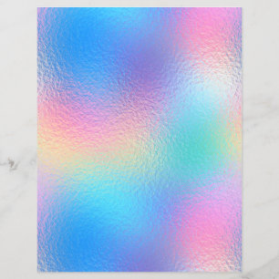 Papier à rebut Iridescente Faux Foil No. 38