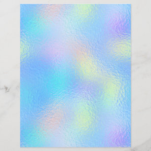 Papier à rebut Iridescente Faux Foil No 62