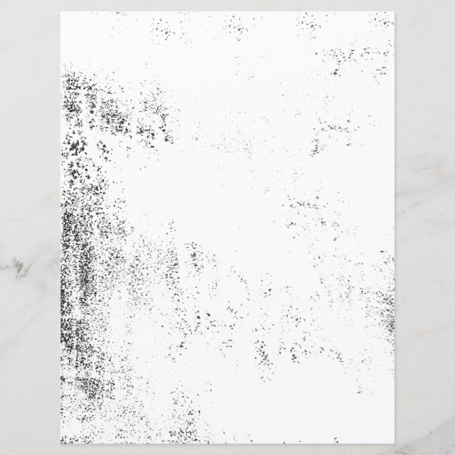 Papier à rebut noir peint noir (Devant)