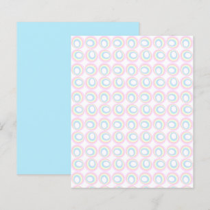 Papier à rebut Pastel Rainbow Circles