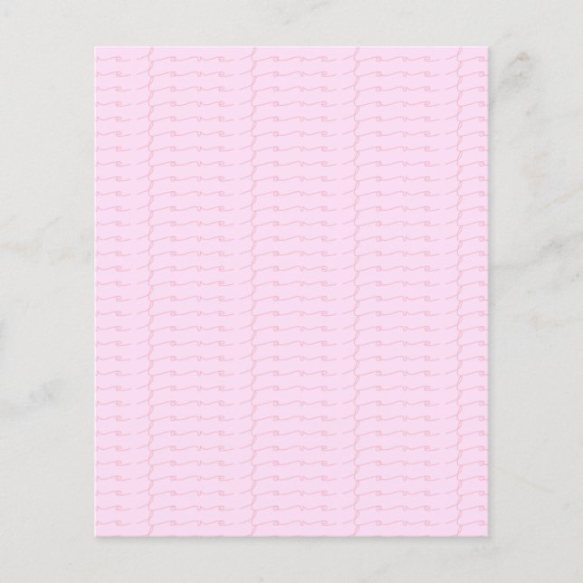 Papier à rebut Pink Love (Devant)