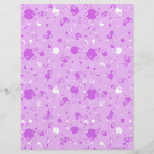 Papier à rebut Tourbillonnant violet