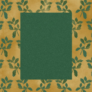 Papier à rebut vert brillant