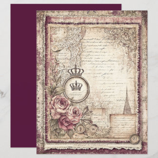 Papier à rebut Victorian & Lace