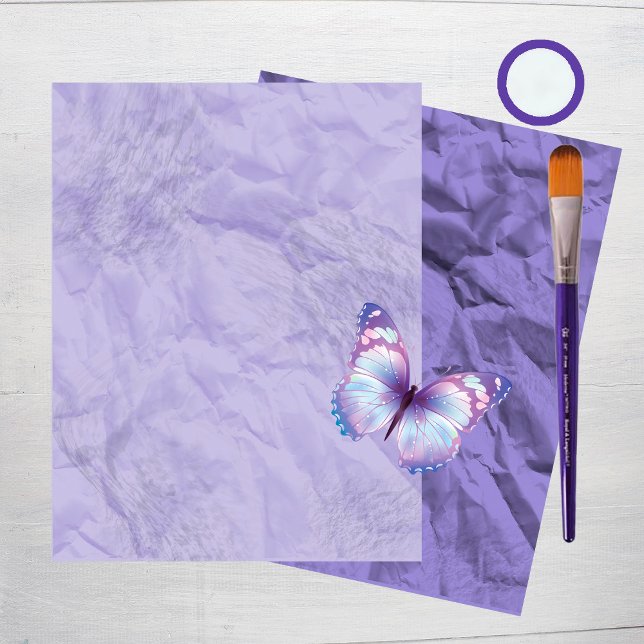 Papier à rebut violet (Créateur téléchargé)