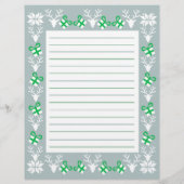 Papier à recette Noël (Dos)