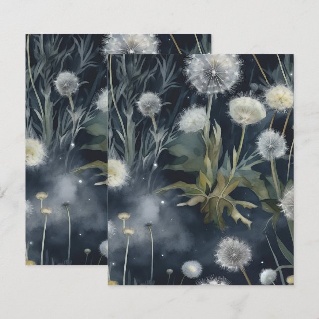 Papier à scandale Dandelion (Devant / Derrière)