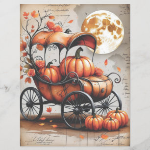 Papier à scandale d'Halloween gothique Éffrayant v
