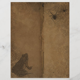 Papier à scandale Halloween vintage