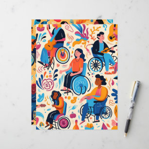 Papier à scandale pour les personnes handicapées