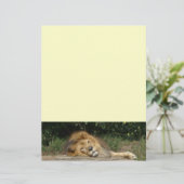 Papier à tête Lion (Debout devant)