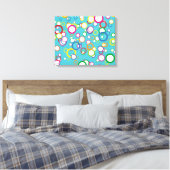Papier à toile enroulé en cercles concentré (Insitu(Chambre))